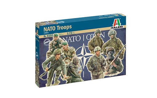 Italeri 06191 Фигуры NATO TROOPS 1980s 1/72