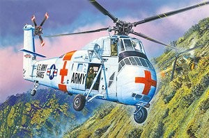 Trumpeter 02883 Спасательный вертолёт US CH-34  1/48
