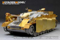 Voyager Model PEA321 WWII German StuG.IV Pivot-Mounting Swinging Type Hull Side Armour Skirts(For DRAGON ) 1/35