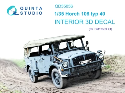 Quinta studio QD35056 Horch 108 typ 40 (ICM) 1/35