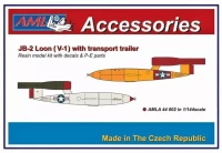 AML AMLA44002 JB-2 Loon (V-1) w/ transport trailer 1/144