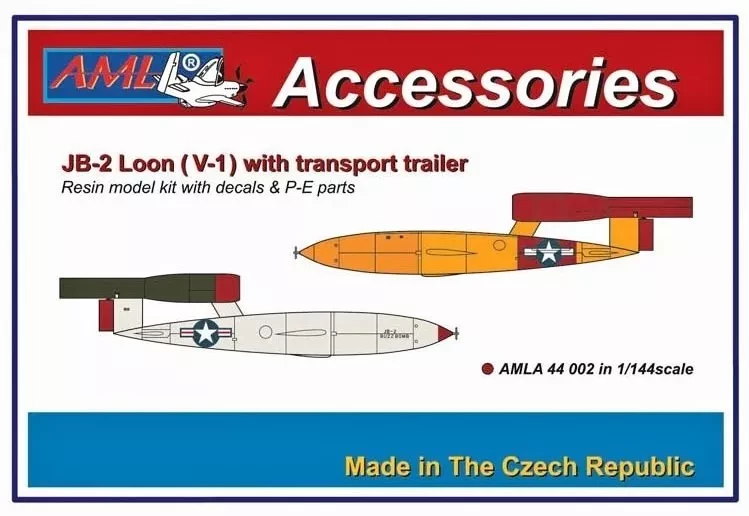 AML AMLA44002 JB-2 Loon (V-1) w/ transport trailer 1/144