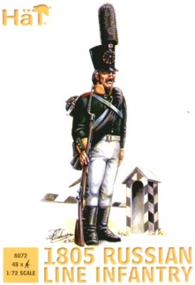 HAT 8072 1805 Russian Line Infantry 1/72