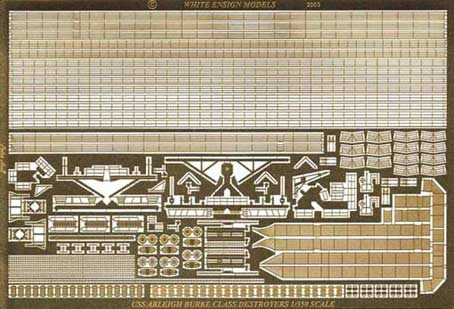 White Ensign Models PE 35050 ARLEIGH BURKE-CLASS DDG 1/350