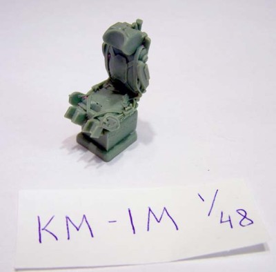 NeOmega 48002 Катапультное кресло КМ-1М для МиГ-21МФ (и последующие), МиГ-23, МиГ-25, МиГ-27 1/48