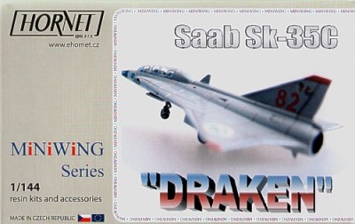 Miniwing MINI002 Saab Sk-35C 'Draken' 1/144
