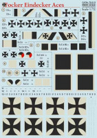 Print Scale 72-213 Fokker Eindecker Aces 1/72