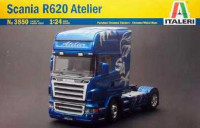 Italeri 03850 Трайлер Scania R620 Atelier