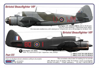 AML AMLC72011 Декали Bristol Beaufighter IF&VIF Part III. 1/72