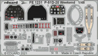 Eduard FE1231 P-51D-20 Weekend (EDU) 1/48