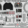 Eduard FE1231 P-51D-20 Weekend (EDU) 1/48