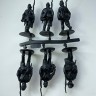 HAT 9336 ACW Marching set 1 moulded in Light grey color like ACW Confederates 1/32