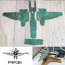 77 Propeller 77PRP081 Heinkel He-219 Camouflage paint templates 1/72