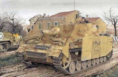 Dragon 6596 Brummbar early w/zimmerit 1/35