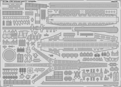 Eduard 53100 USS Arizona part 2-catapults 1/200