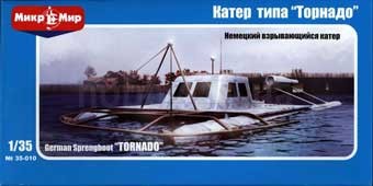 MikroMir 35-010 Немецкий радиоуправляемый взрывающийся катер &quot;Торнадо&quot;