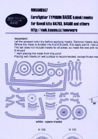 New Ware NWA-M0147 Mask Eurofighter Typhoon BASIC (REV 04783) 1/32