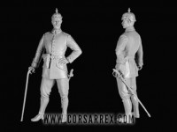 Corsar Rex 16008 PRUSSIAN OFFICER / Infantry / World War I 1:16