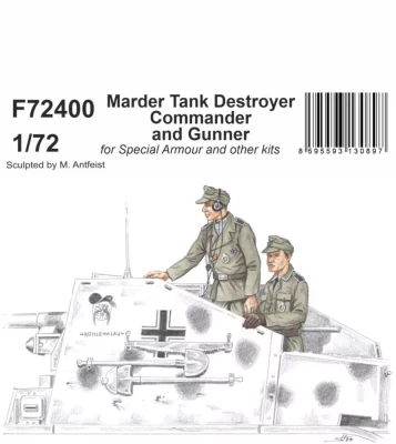 CMK F72400 Marder Tank Destroyer Commander &amp; Gunner 1/72