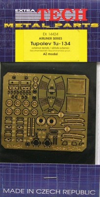 Extratexh EXTE14424 Tu-134 External details (AZ MODEL) 1:144