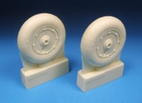 Barracuda Studios BCR24295 Messerschmitt Bf-109G-10 and Bf-109k-4 Wheels 1/24