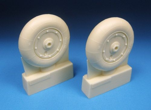 Barracuda Studios BCR24295 Messerschmitt Bf-109G-10 and Bf-109k-4 Wheels 1/24