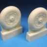 Barracuda Studios BCR24295 Messerschmitt Bf-109G-10 and Bf-109k-4 Wheels 1/24