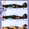 Kora Model NDT48044 H.Hurricane PR Mk.IIB RAF service Pt.2 декали 1/48
