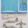 Foxbot Decals FBOT48041T Digital Rooks: Sukhoi Su-25UB with Stencils 1/48