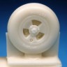 Barracuda Studios BCR72107 Supermarine Spitfire 3 Slot Wheels - Circumferential (for all kits) 1/72