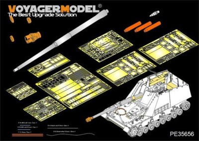 Voyager Model PE35656 WWII German Sd.Kfz. 164 Nashorn ( Gun barrel Include)?For AFV AF35164? 1/35