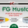 Dk Decals 72143 311th FG Mustangs over China (9x camo) 1/72