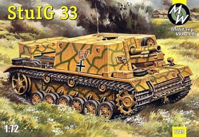 Military Wheels MW7249 StuIG33 германская САУ на базе Pz.III