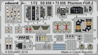 Eduard SS658 1/72 Phantom FGR.2 (AIRF)