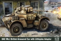IBG Models 72148 DAC Mk.I British Car with Littlejohn adapter 1/72