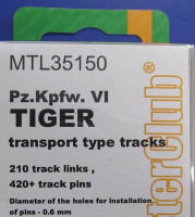 Master Club MTL-35150 Tracks for Pz.Kpfw.VI Tiger transport track 1/35