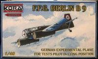 Kora Model 4809 F.F.G. Berlin B9 German Experimental Plane 1/48