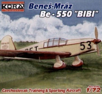 Kora Model 7261 Benes Mraz Be-550 Bibi 1/72