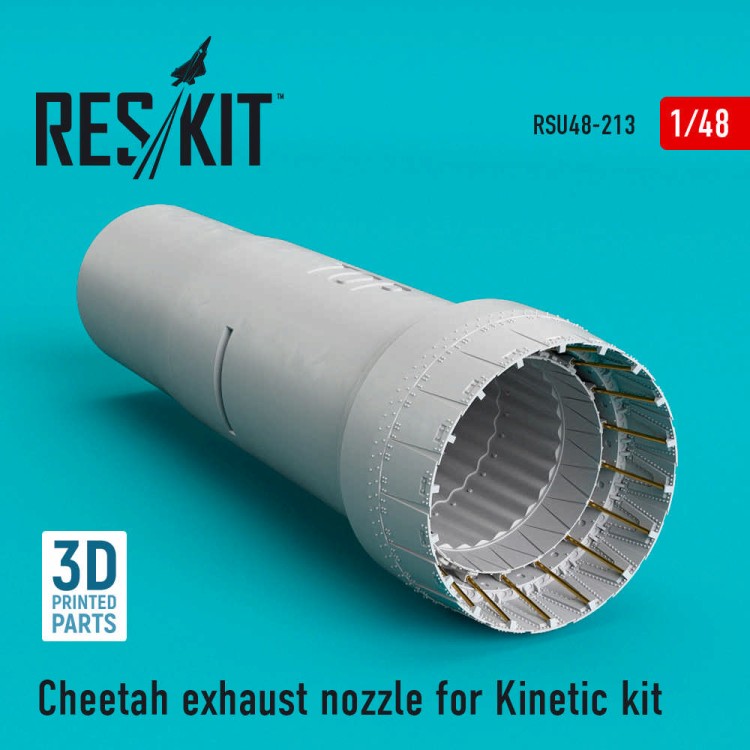 Reskit U48213 Cheetah exh. nozzle (KIN) 1/48