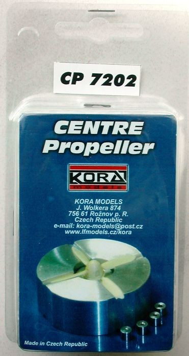 Kora Model CP7202 Centre Propeller (4-blades) 1/72