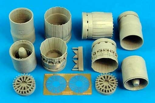 Aires 2180 MiG-29A Fulcrum exhaust nozzles 1/32