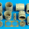 Aires 2180 MiG-29A Fulcrum exhaust nozzles 1/32