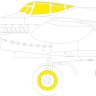 Eduard EX913 Mask Mosquito B Mk.IV TFace (TAM) 1/48