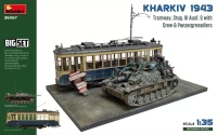 Miniart 36067 Kharkiv 1943: Tram & Stug.III Ausf. G w/Crew 1/35