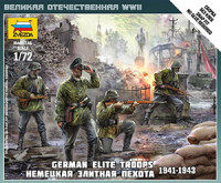 Звезда 6180 Немецкая элитная пехота 1941-1943 1/72