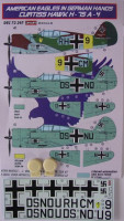 Kora Model DEC72247 Curtiss Hawk H-75 A-4 (Luftwaffe) декали декали 1/72
