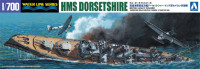 Aoshima 052662 HMS Dorsetshire `Indian Ocean Raid` 1:700