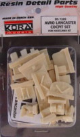 Kora Model DS7209 Avro Lancaster Cockpit Set (for HAS kit) 1/72