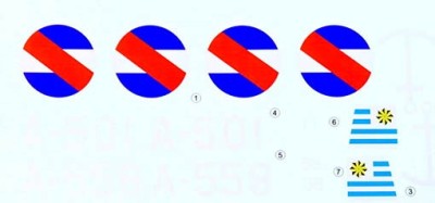Lf Model C48156 Decals Grumman TBF Avenger over Uruguay Pt.2 1/48
