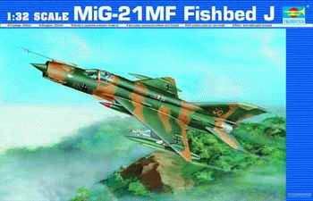 Trumpeter 02218 Самолет МиГ-21МФ 1/32